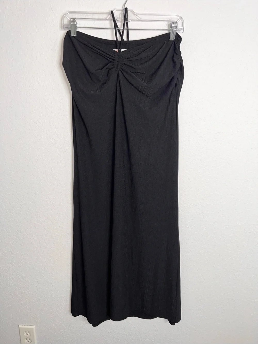 Free People Beach Halter Dress Convertible Skirt Women’s Medium Black P